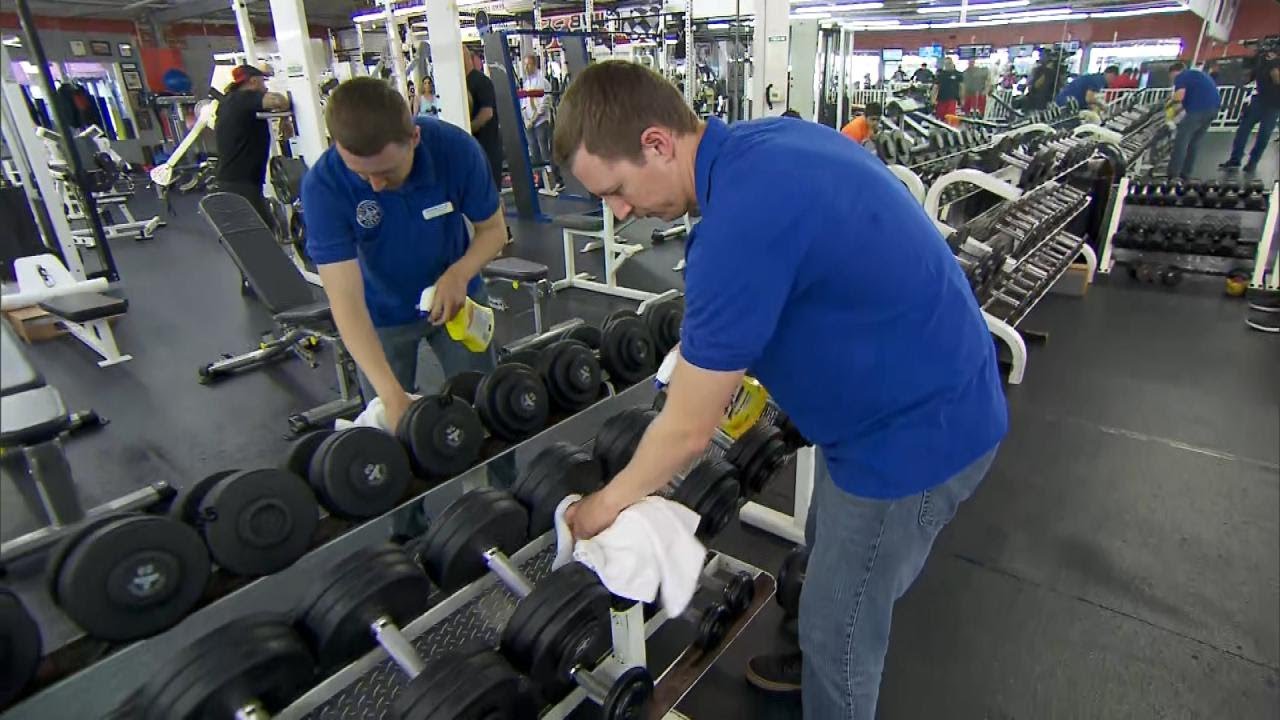 What Equipment in a Gym Requires Daily Sanitisation from Professional Cleaners?