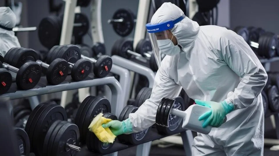 What Equipment in a Gym Requires Daily Sanitisation from Professional Cleaners?